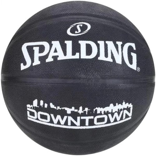 Bola De Basquete Spalding Downtown Black Original Tamanho 7