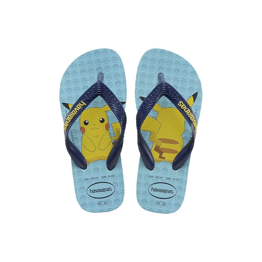 Chinelo Havaianas Infantil Pikachu Pokémon (23/24) Oficial