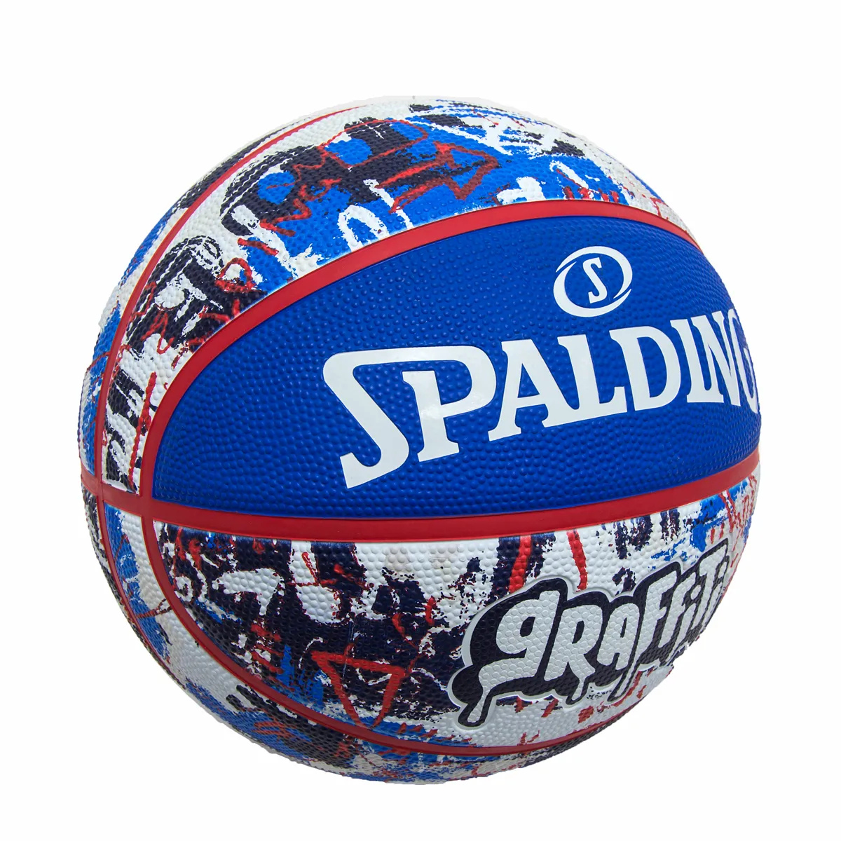 Bola De Basquete Spalding Graffiti Azul Tamanho 7 Oferta