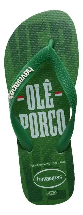 Chinelo Havaianas Palmeiras Top Times Futebol Original