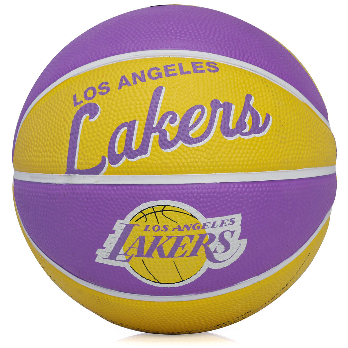 Mini Bola De Basquete Wilson Tam 3 Nba Team Retro La Lakers