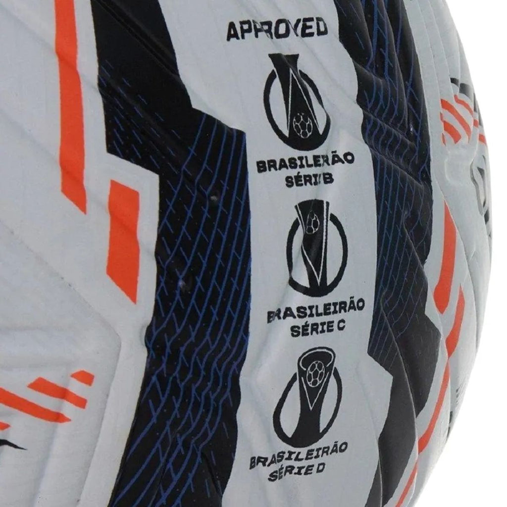 Bola de Futebol Campo Uhlsport Match R2 Preto e Vermelho