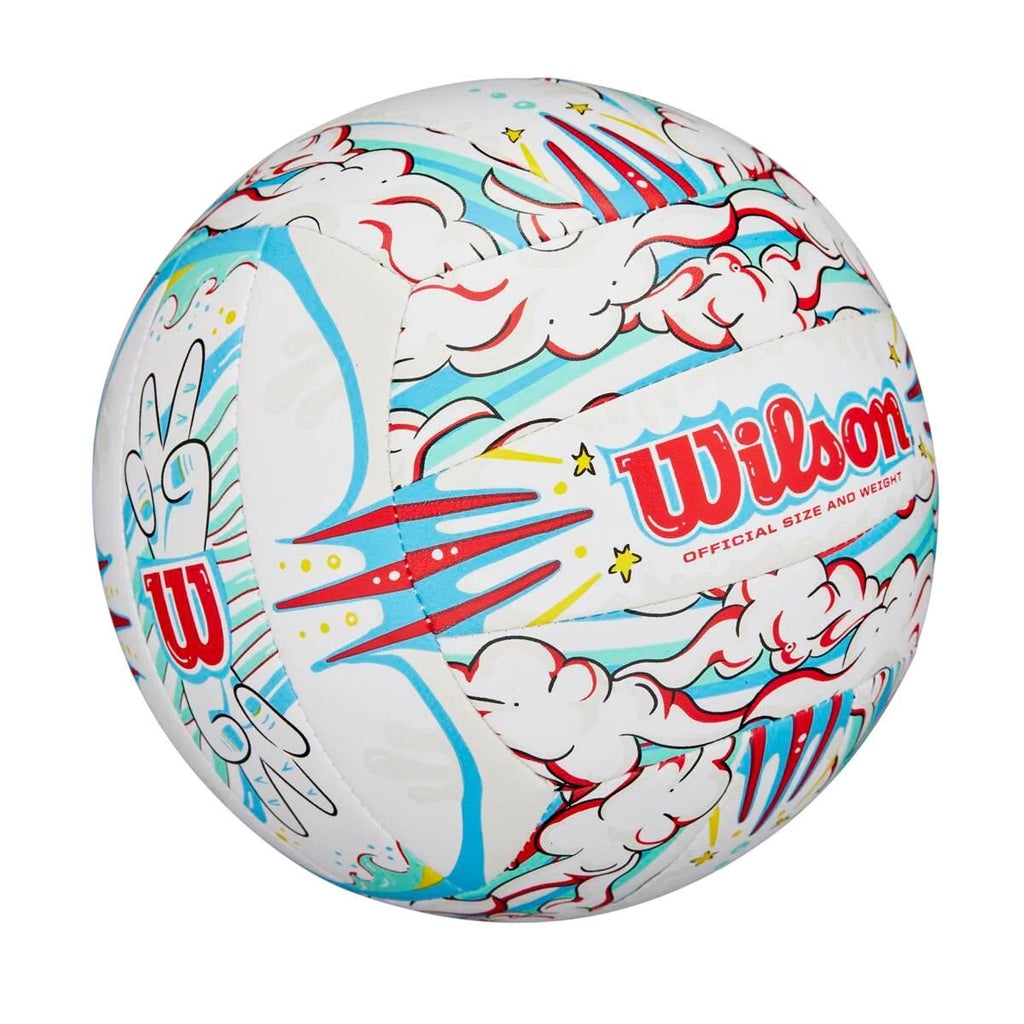 Bola de Vôlei Oficial Wilson Graffiti Peace Unissex