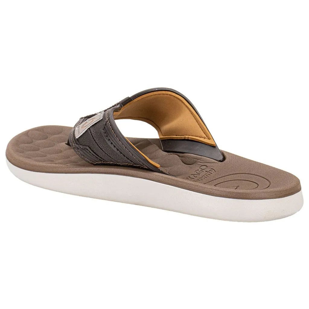 Chinelo de Dedo Cartago Sintra - Cinza e Marrom