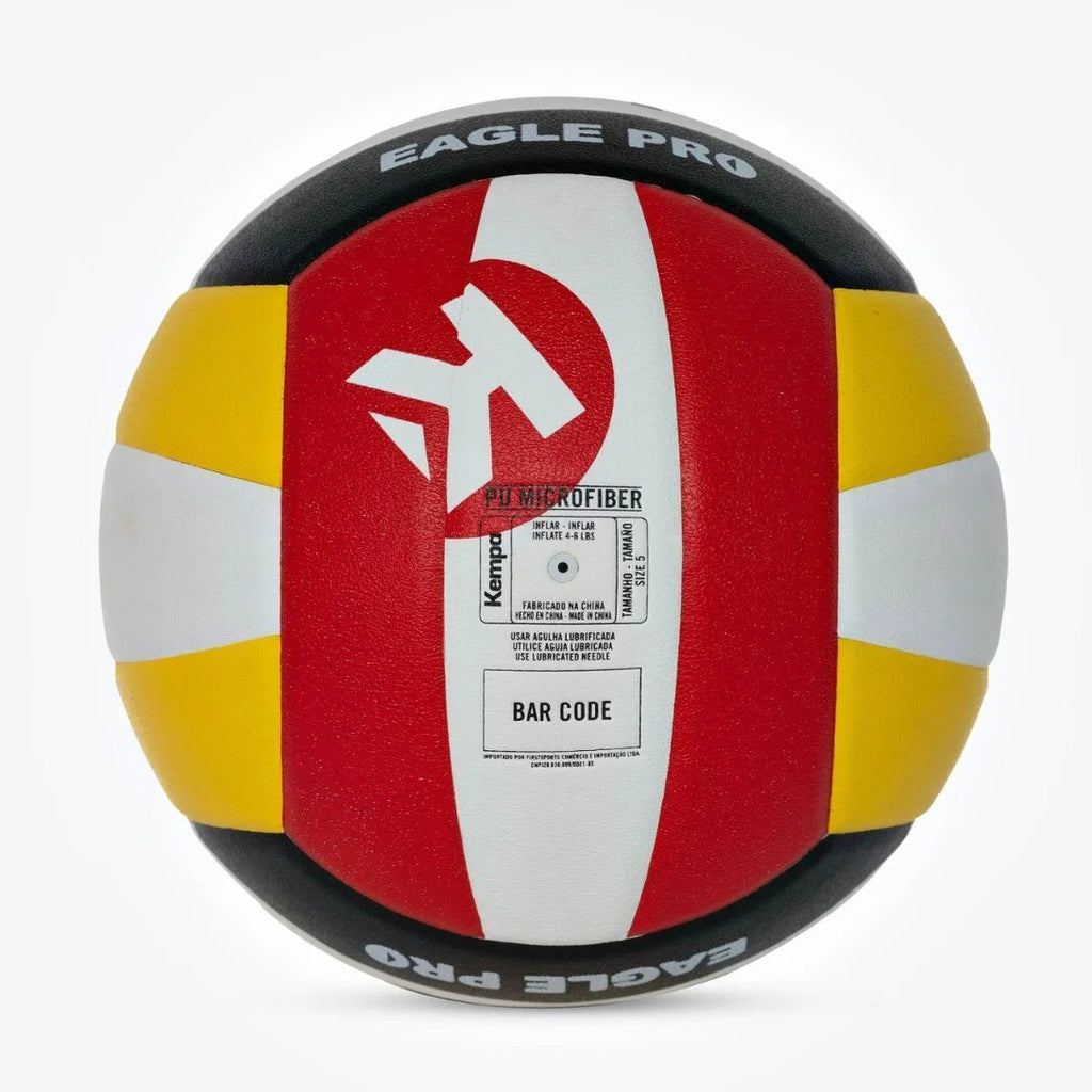 Bola de Vôlei Kempa Eagle Pro - Preto e Branco - Lançamento