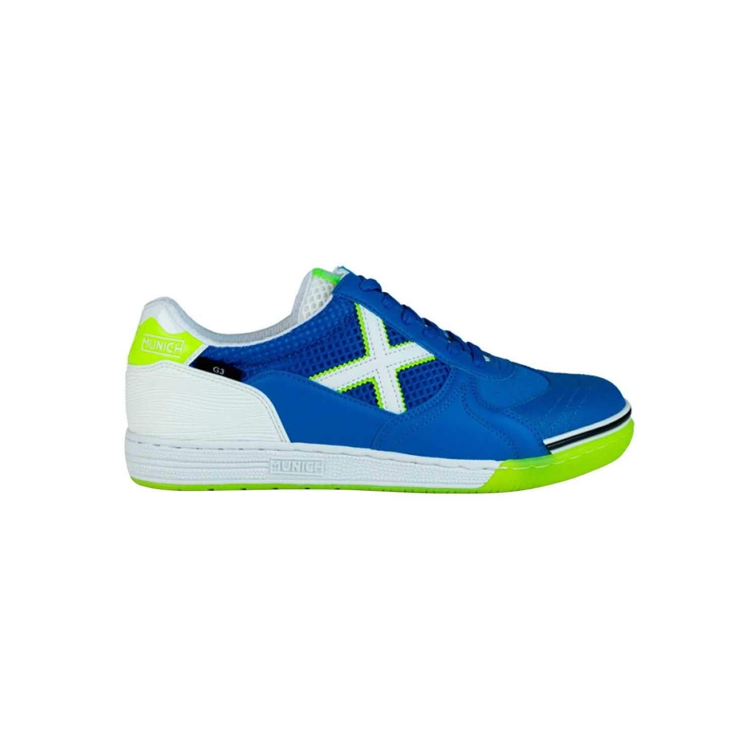 Chuteira Masculina Futsal G3 Indoor Azul Munich Profissional