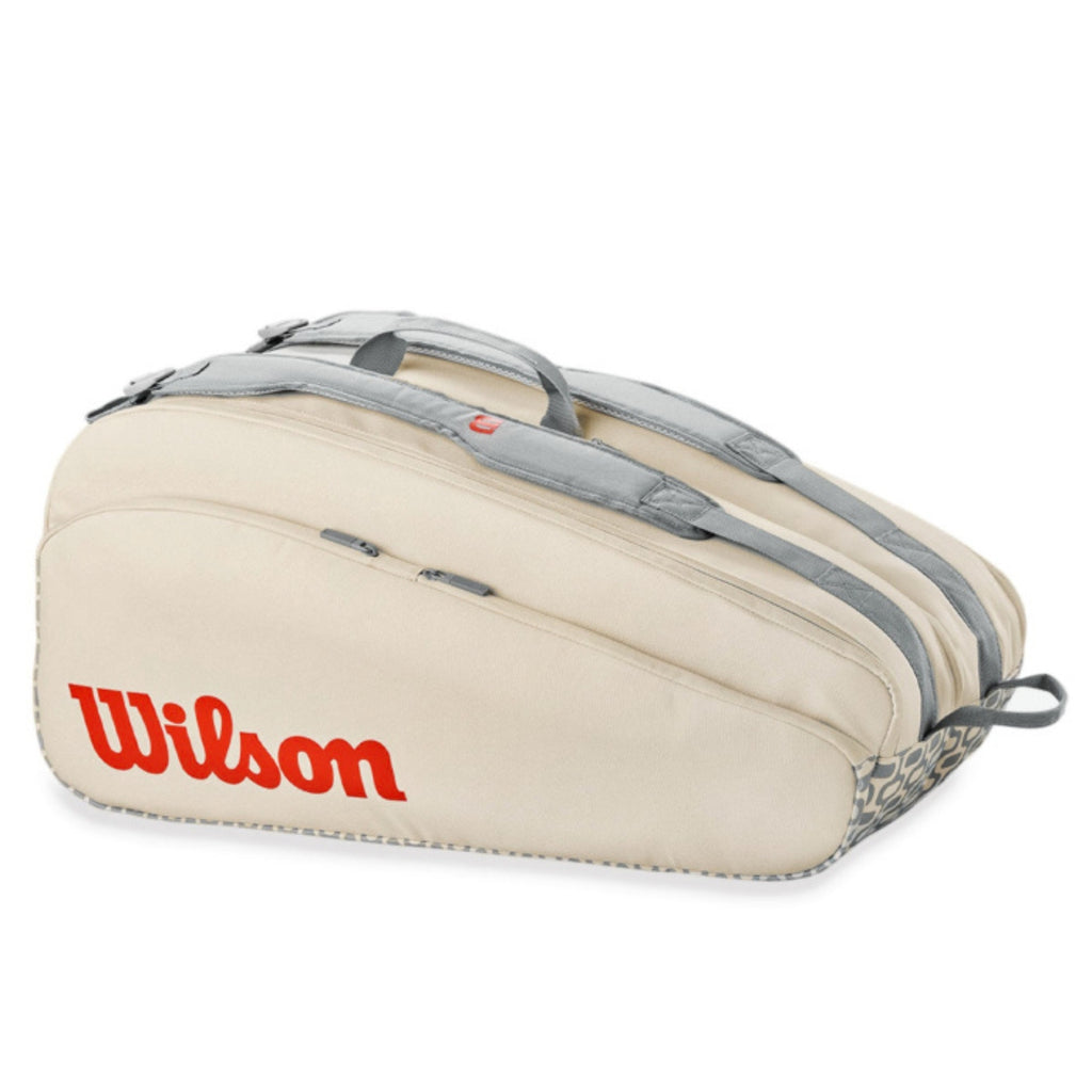 Raqueteira Wilson Tour Rio Open 9pk 2026 Creme
