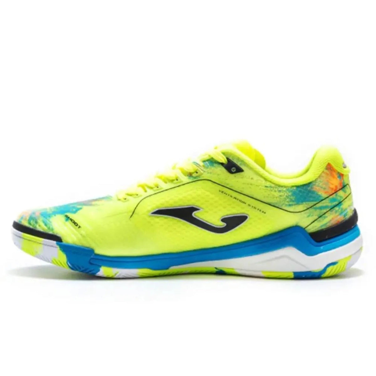 Chuteira Futsal Joma Invicto Indoor - Amarelo Fluor - Tam 41