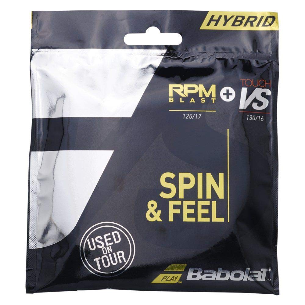 Babolat Corda de tênis RPM 17G + VS Touch 16G ()