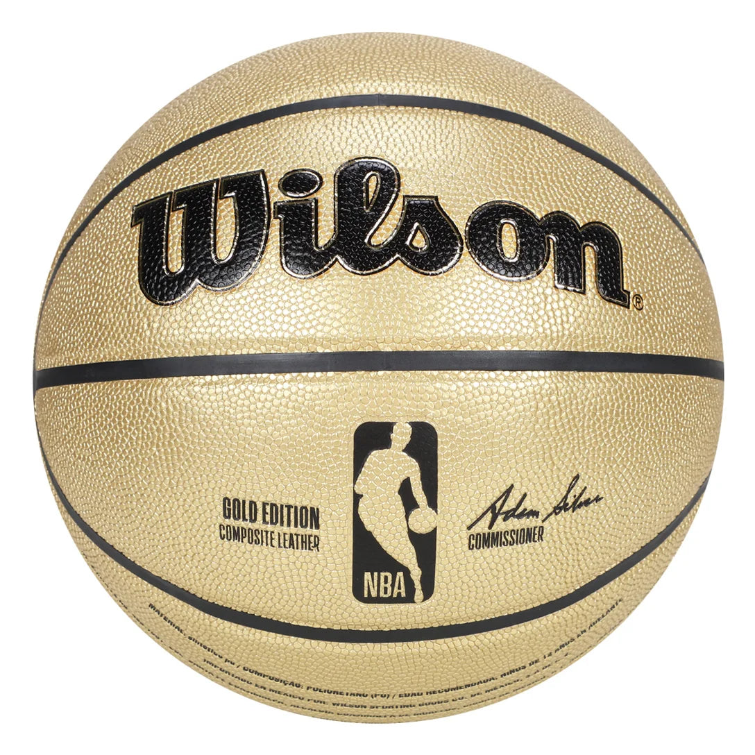 Bola Basquete NBA Oficial Wilson Gold Edition 7 Dourado