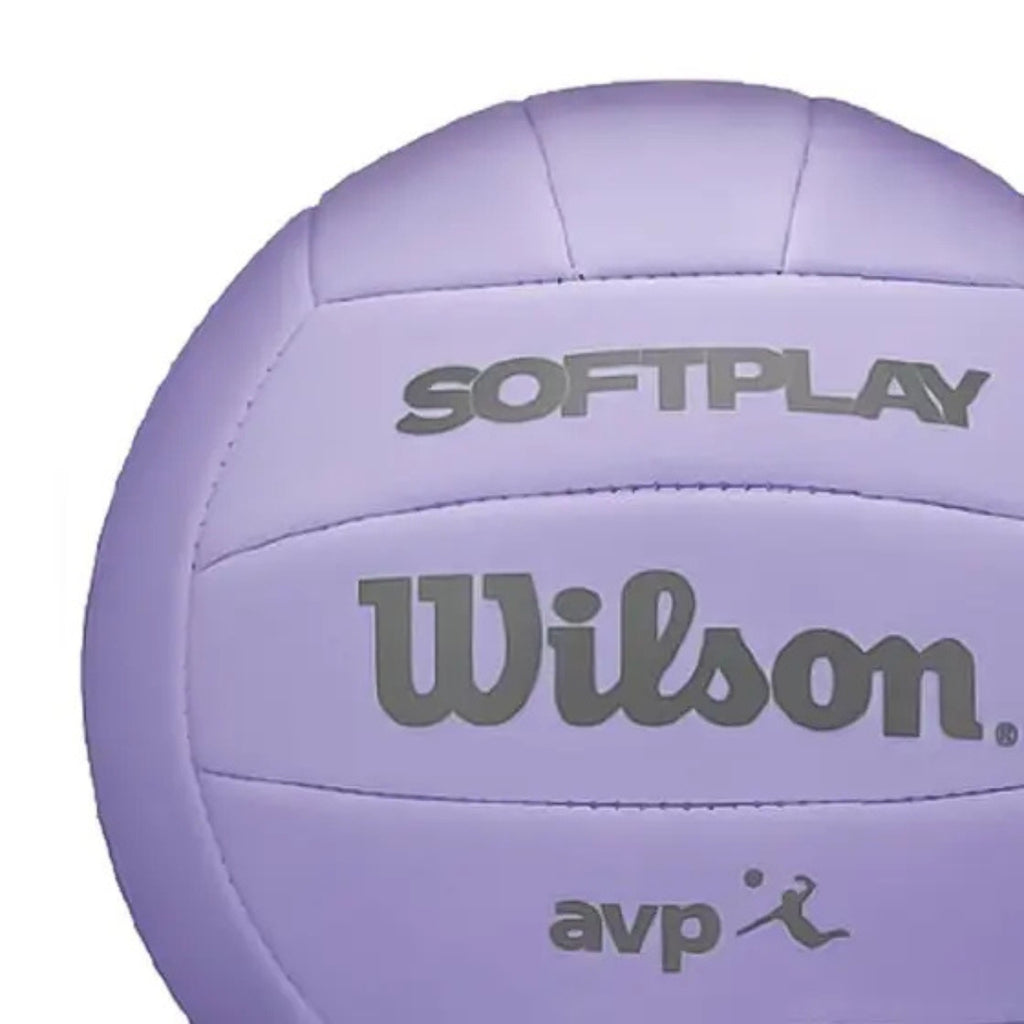 Bola De Vôlei Oficial Wilson Softplay Maciez Roxa