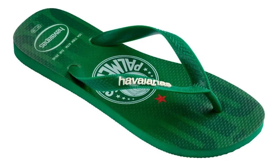 Chinelo Havaianas Palmeiras Top Times Futebol Original