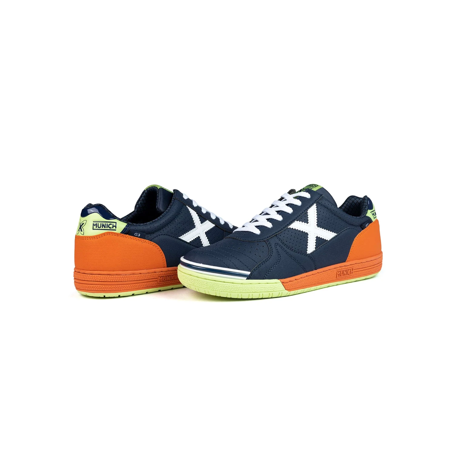 Chuteira Futsal G3 Profit Sport Azul Munich Profissional
