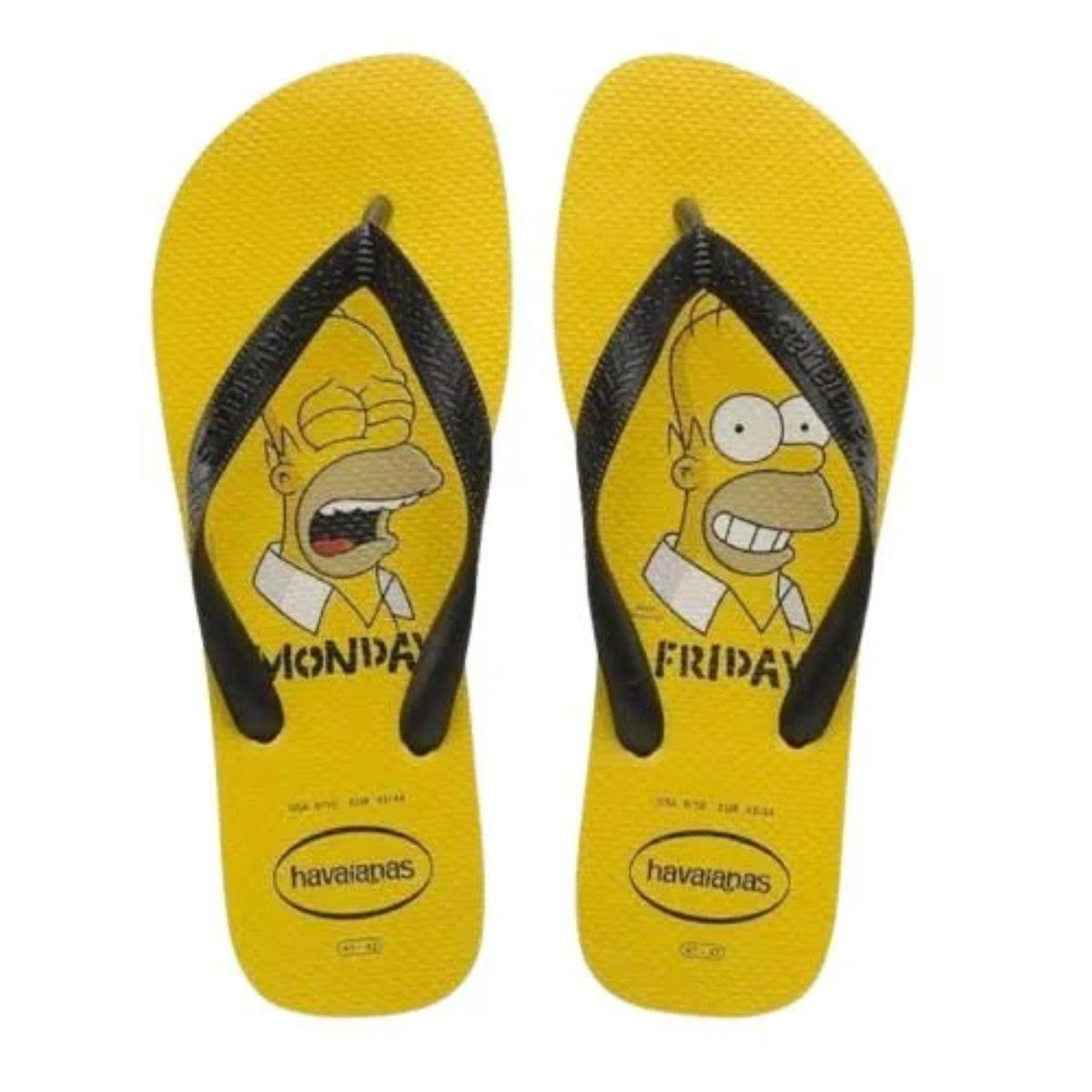 Chinelo Havaianas Homer Simpson Oficial Os Simpsons (41/42)