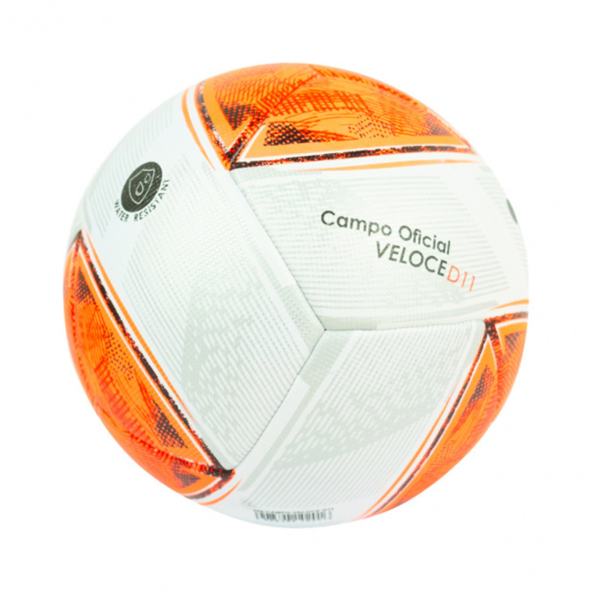 Bola Campo Diadora Veloce D11 Cor Branco/preto/vermelho
