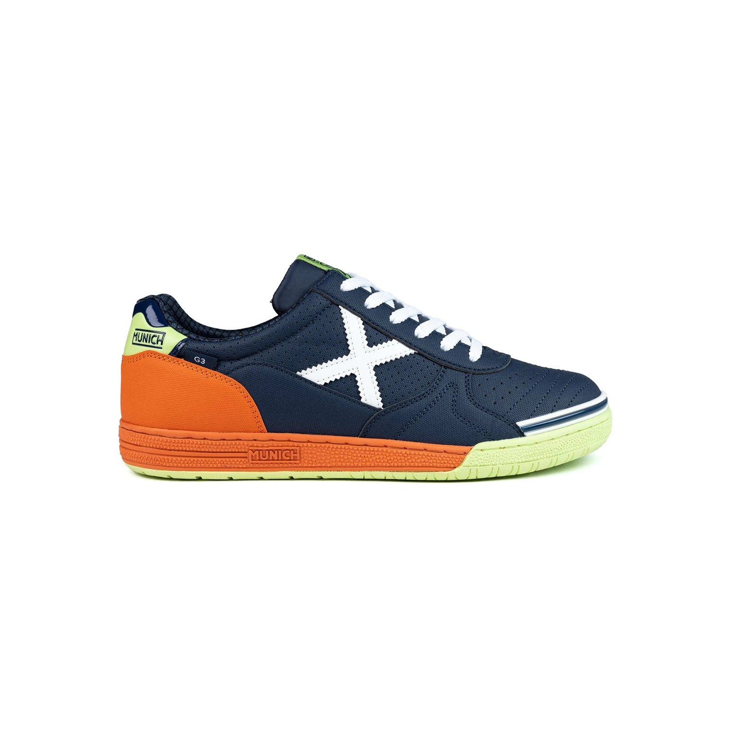 Chuteira Futsal G3 Profit Sport Azul Munich Profissional