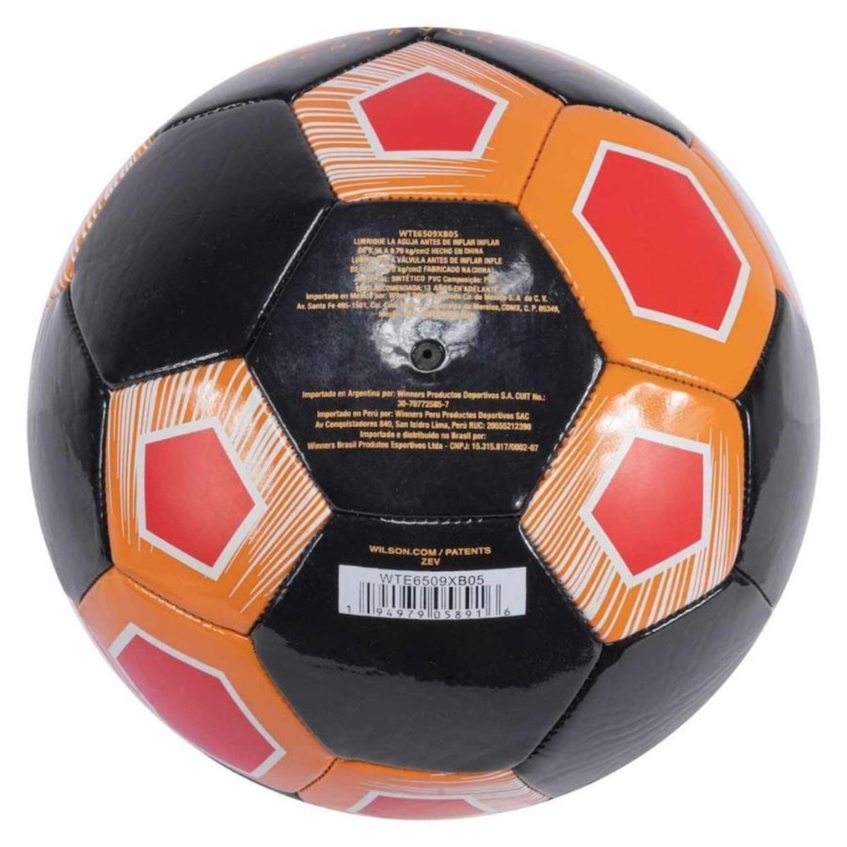 Bola De Futebol Pentagon Pro 5 Wilson