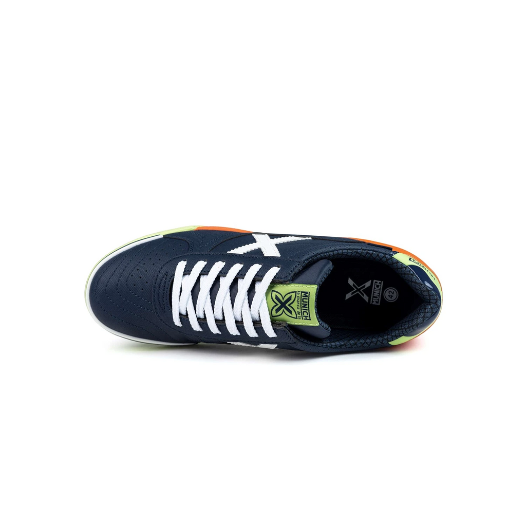 Chuteira Futsal G3 Profit Sport Azul Munich Profissional
