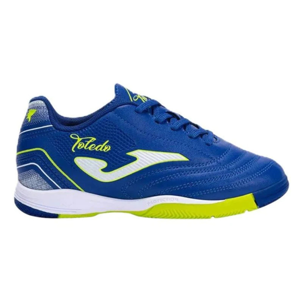 Chuteira Futsal Joma Toledo Jr Infantil Azul Royal Original