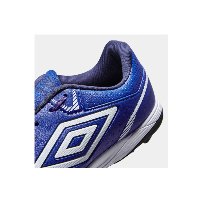 Chuteira Society Umbro X-comfort Royal Branco Marinho