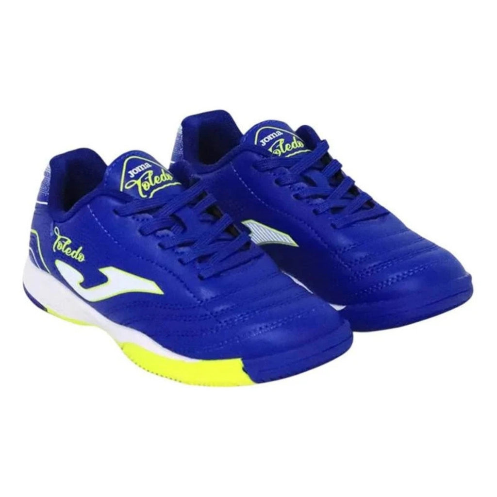Chuteira Futsal Joma Toledo Jr Infantil Azul Royal Original