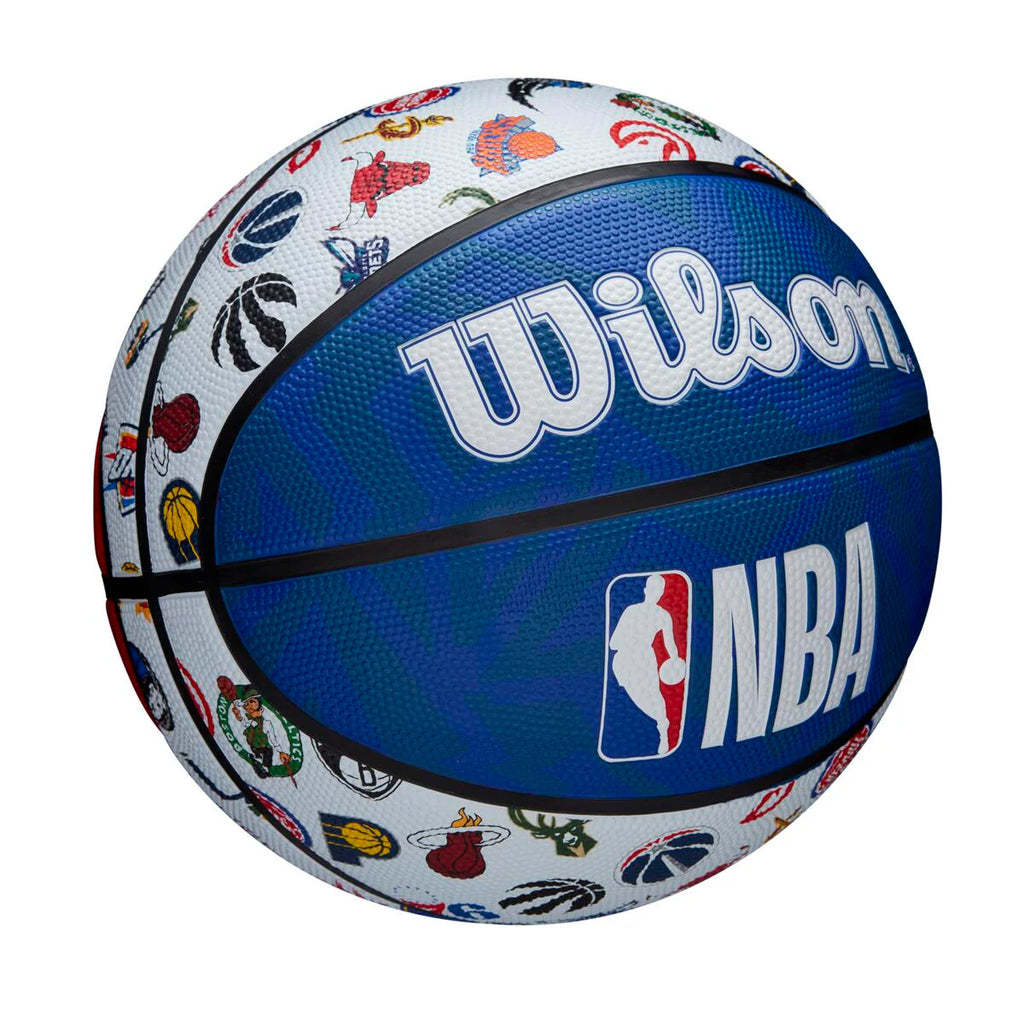 Bola de Basquete Wilson Nba All Team Vermelho Branco Azul 7