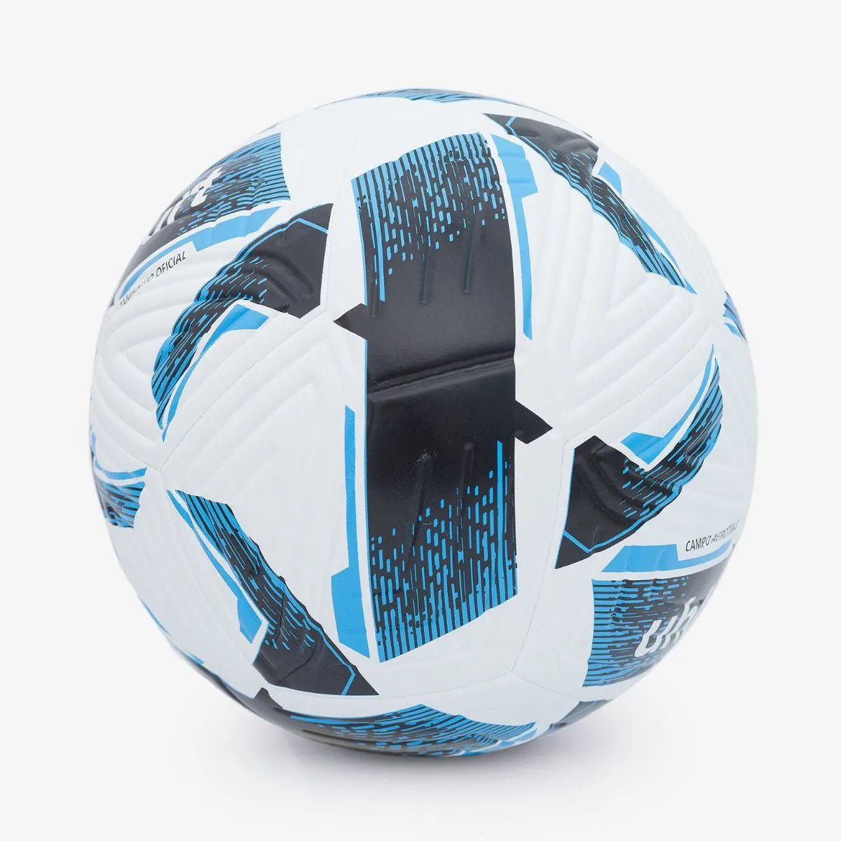 Bola De Futebol Campo Uhlsport Aerotrack - Branco E Azul