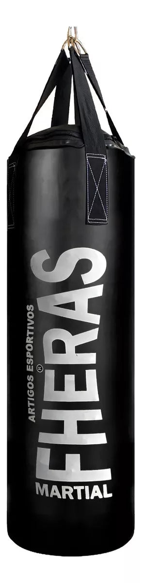 Saco De Pancadas Profissional Feras Boxe Muay Thai Mma 1,00m