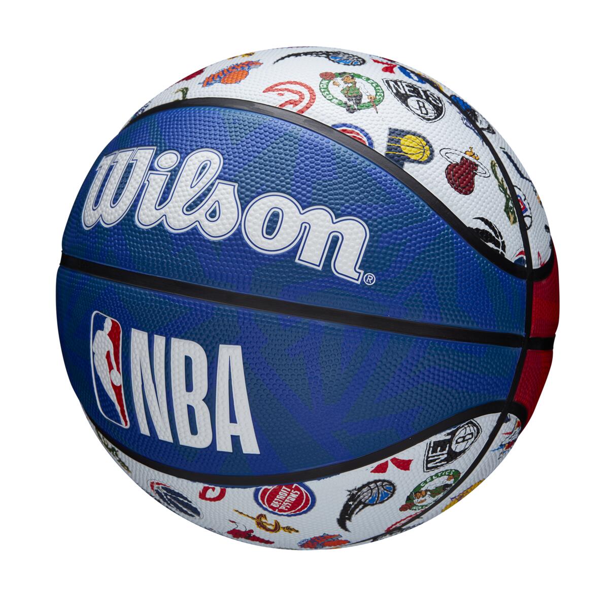 Bola de Basquete Wilson Nba All Team Vermelho Branco Azul 7