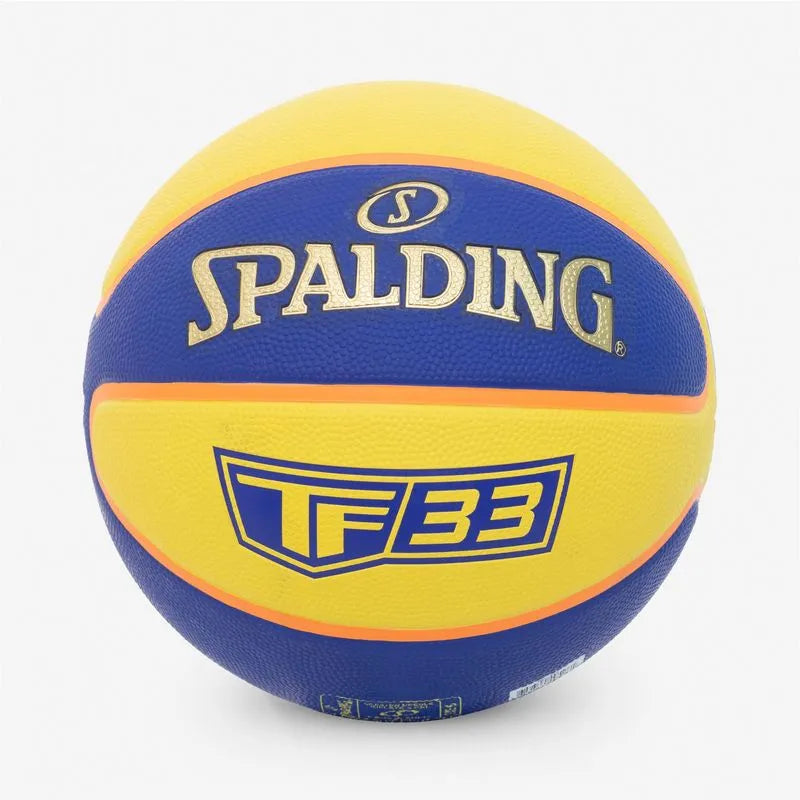 Bola De Basquete Spalding 3x3 Tf-33 - Amarelo e Azul