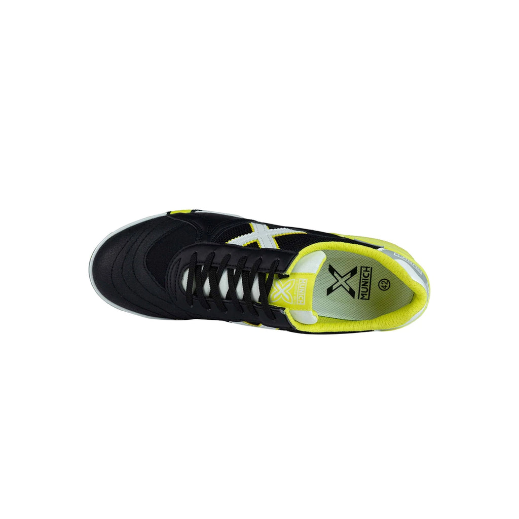 Chuteira Masculina Futsal G3 Indoor Preto Munich Profissional