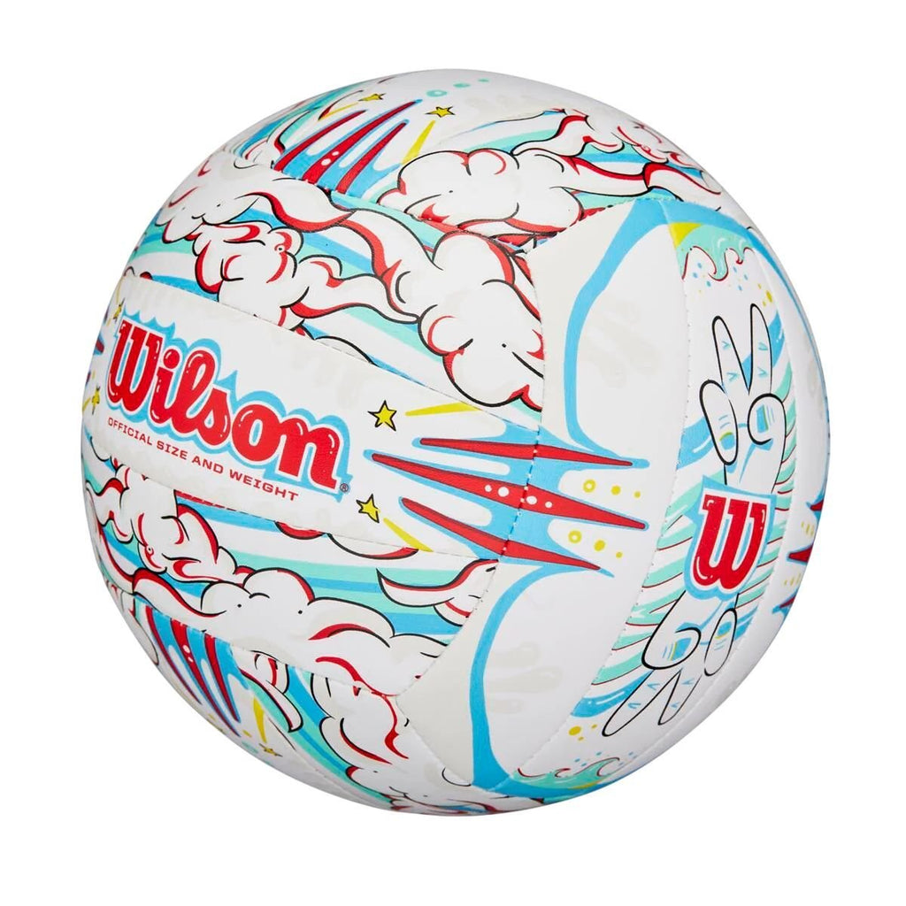 Bola de Vôlei Oficial Wilson Graffiti Peace Unissex