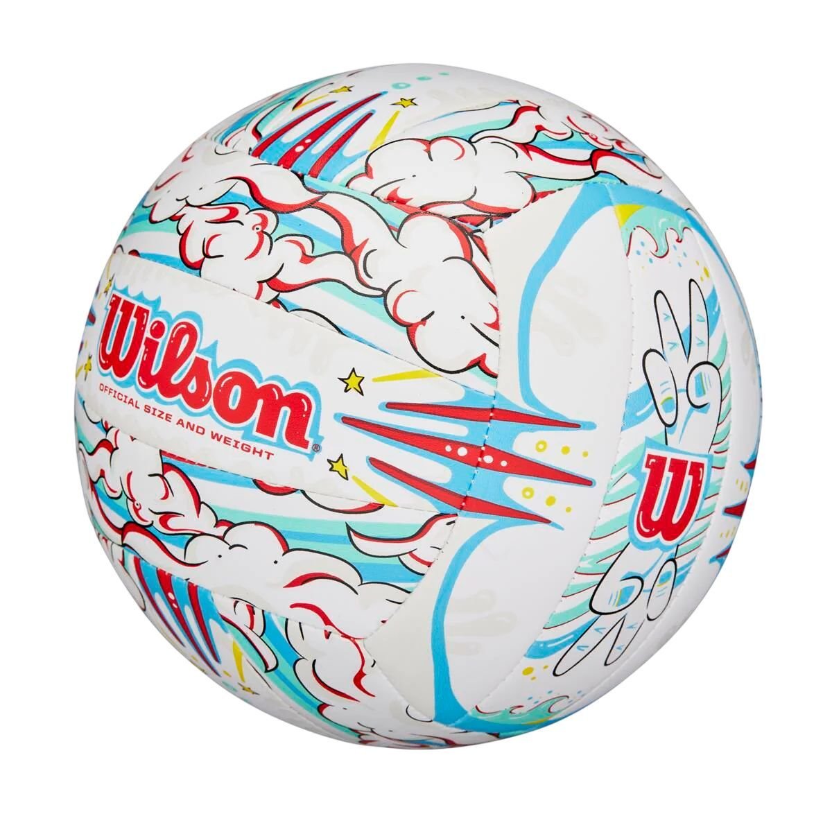 Bola de Vôlei Oficial Wilson Graffiti Peace Unissex