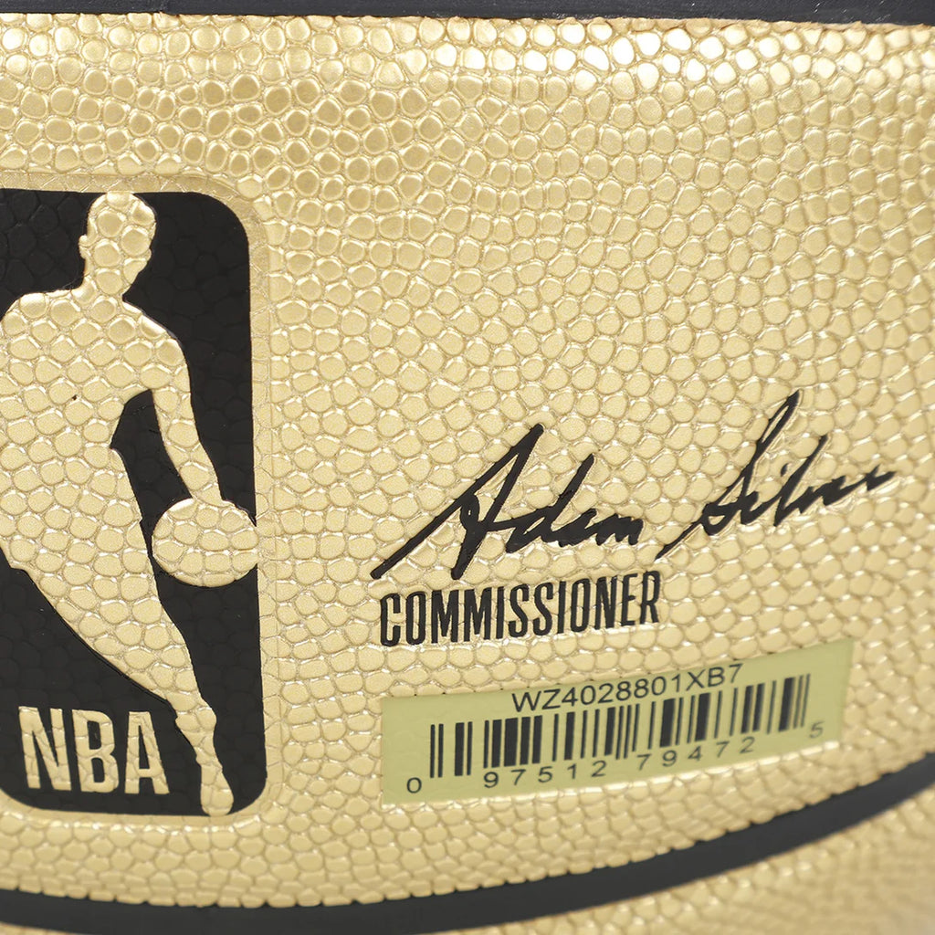 Bola Basquete NBA Oficial Wilson Gold Edition 7 Dourado
