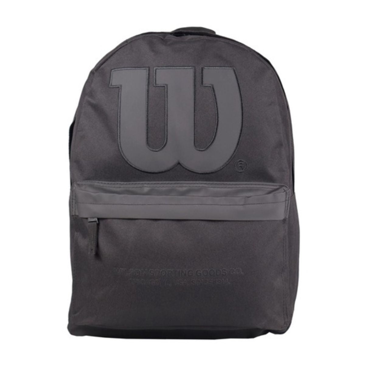 Mochila Em Poliester Wilson Preta/marrom 65011014-bl
