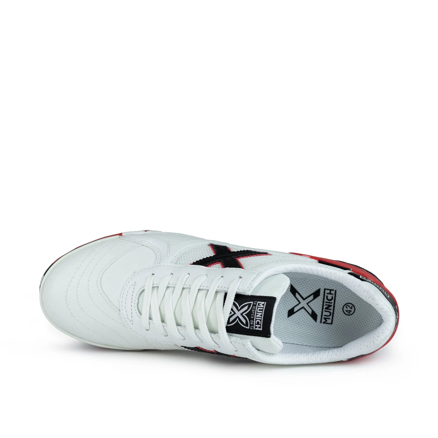 Chuteira Masculina Futsal G3 Indoor Branco Munich Profissional