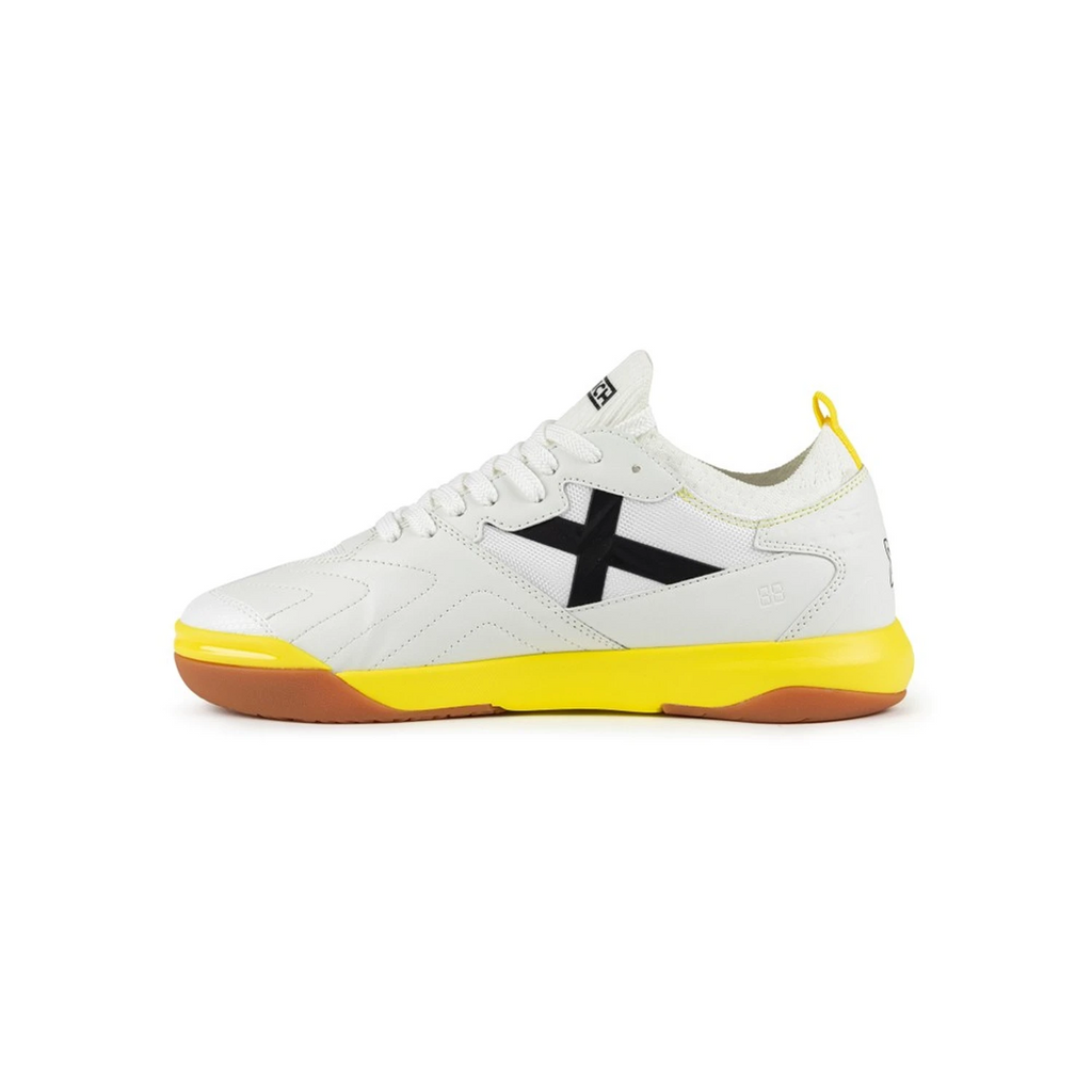 Chuteira de Futsal Munich GRESCA 2.0 Branco Profissional