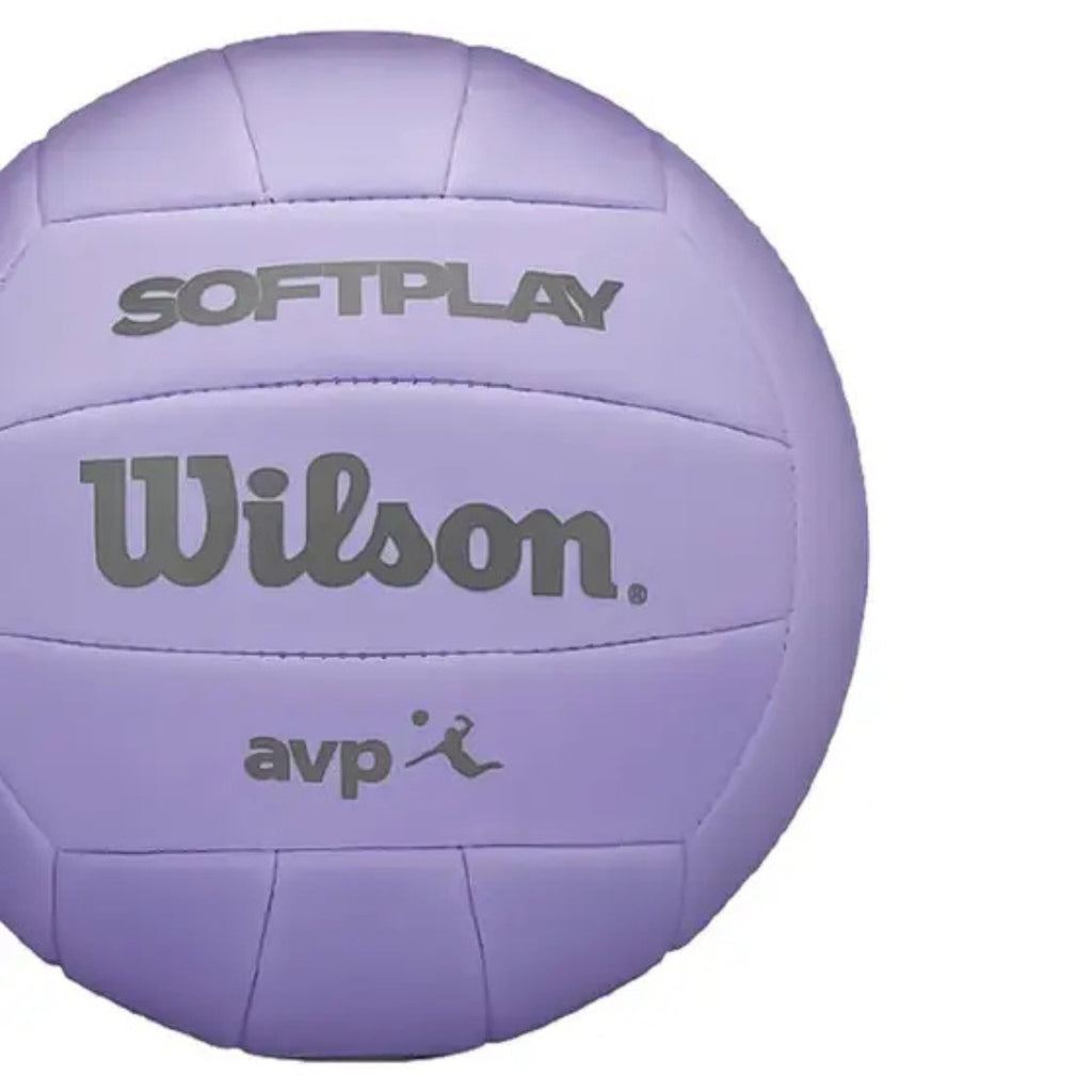 Bola De Vôlei Oficial Wilson Softplay Maciez Roxa