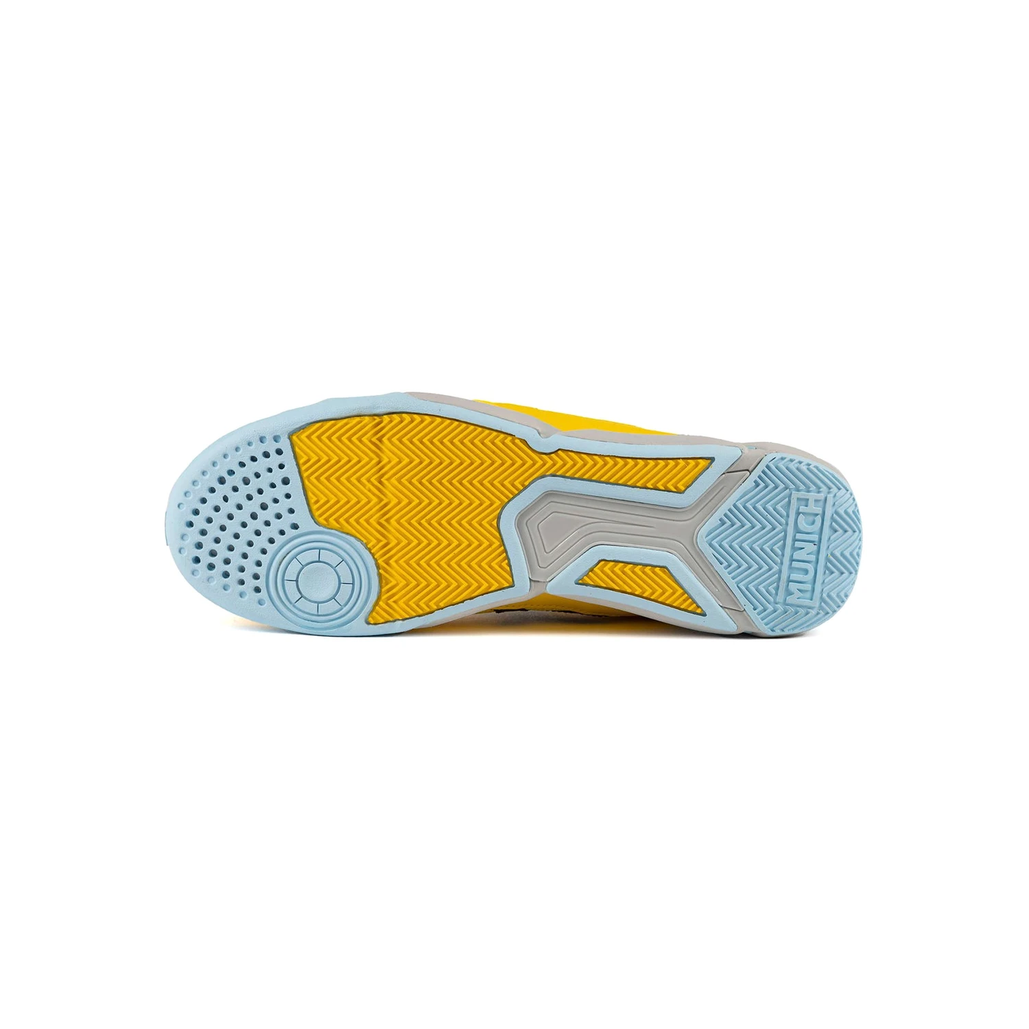 Chuteira de Futsal Munich One 73 SS25 Amarelo Profissional