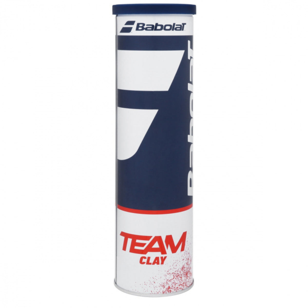 Bola De Tênis Babolat Team Clay X4 Tubo Com 4 Bolas