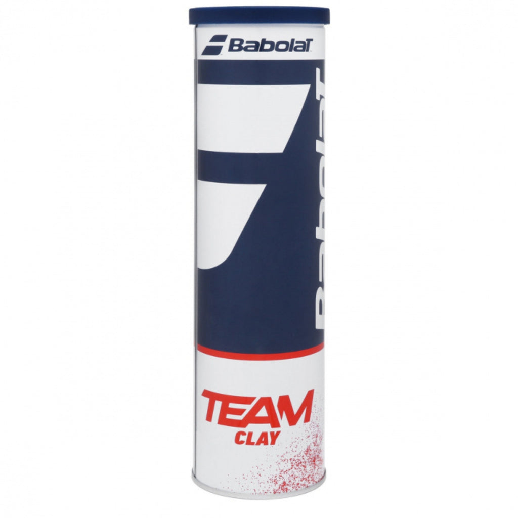 Bola De Tênis Babolat Team Clay X4 Tubo Com 4 Bolas