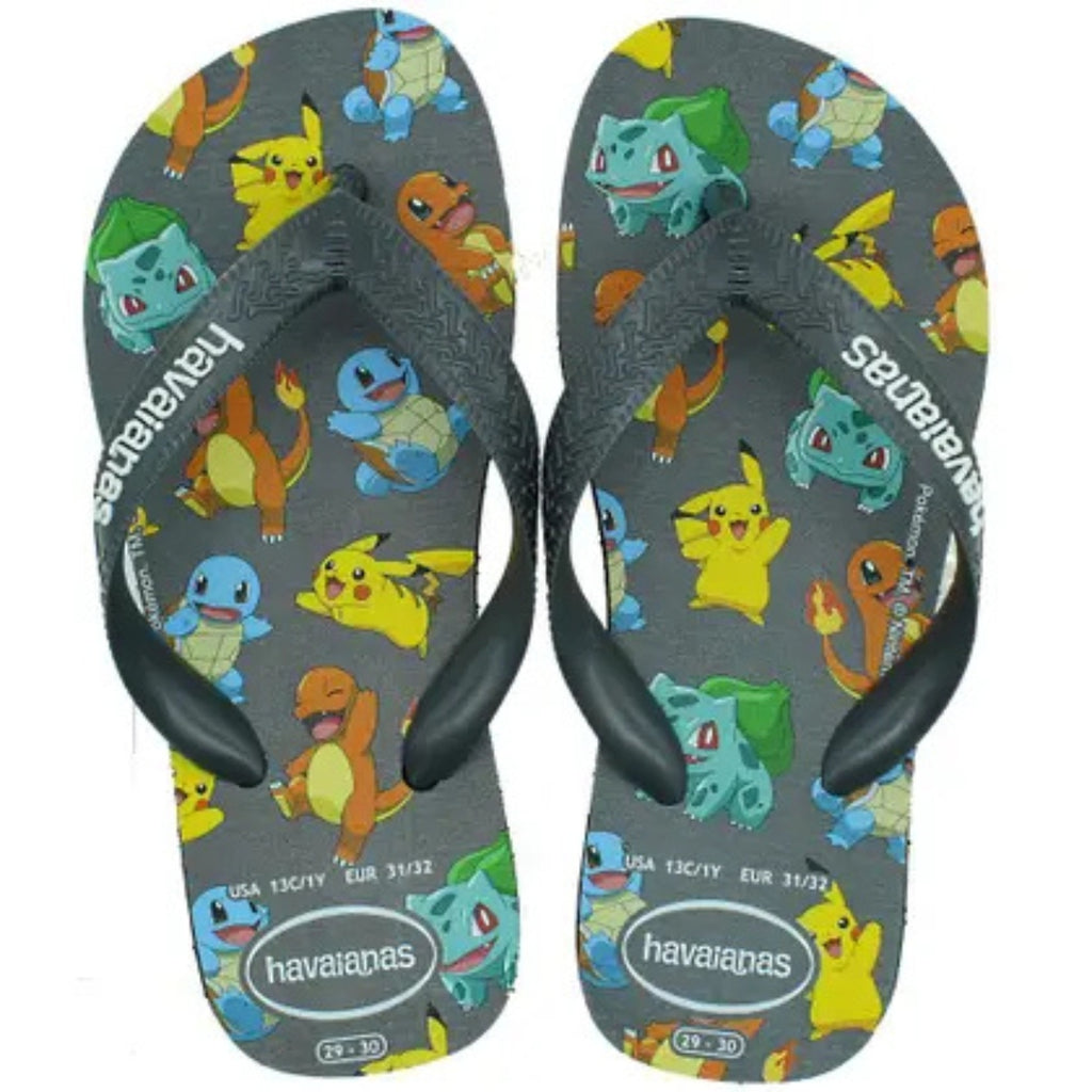 Chinelo Havaianas Infantil Pokémon (25/26) Original