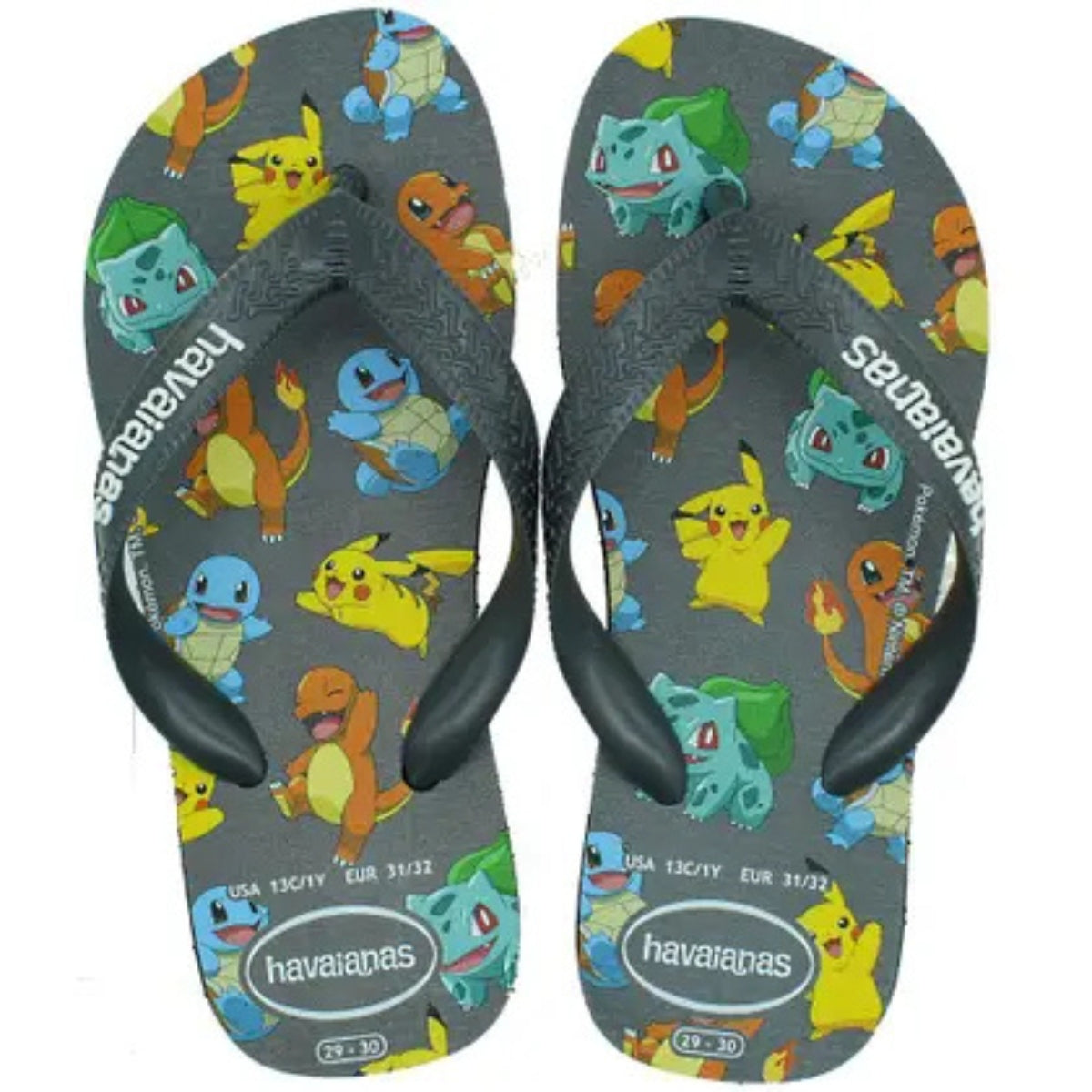 Chinelo Havaianas Infantil Pokémon (25/26) Original