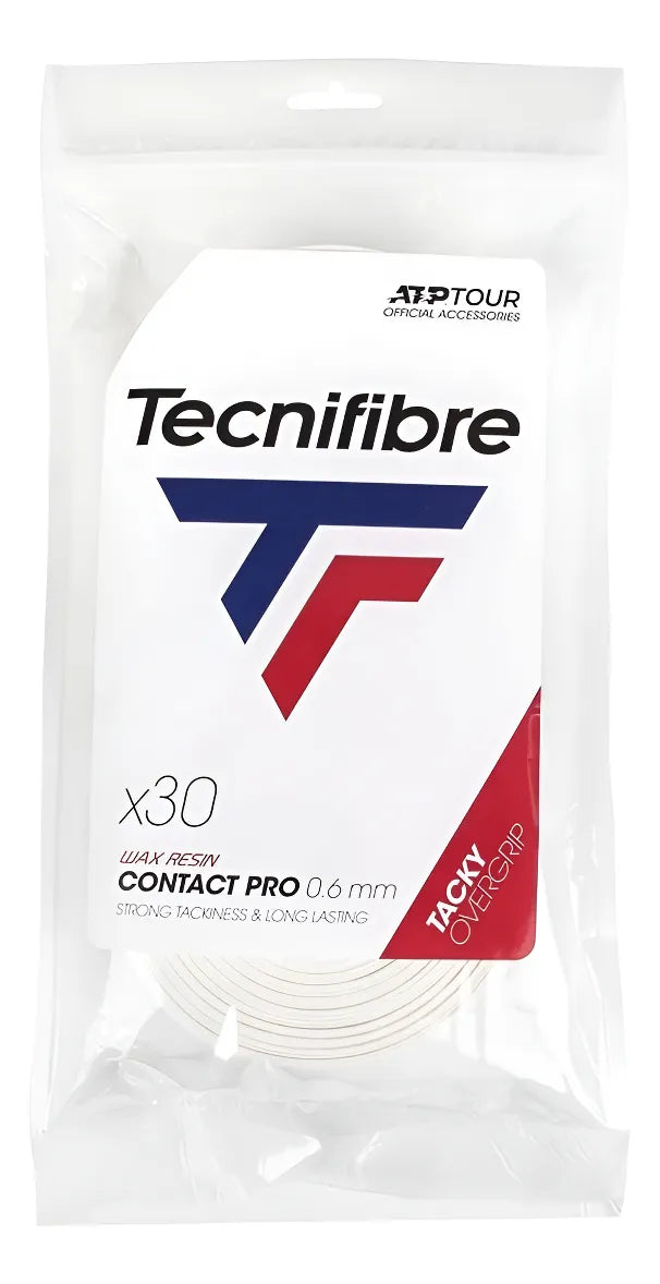 Overgrip Tecnifibre Rolo Com X30 Contact Pro 0.6mm Oferta