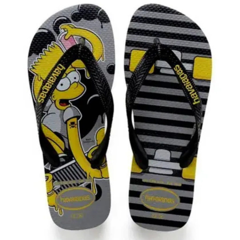 Chinelo Havaianas Infantil Bart Simpson Os Simpsons (27/28)