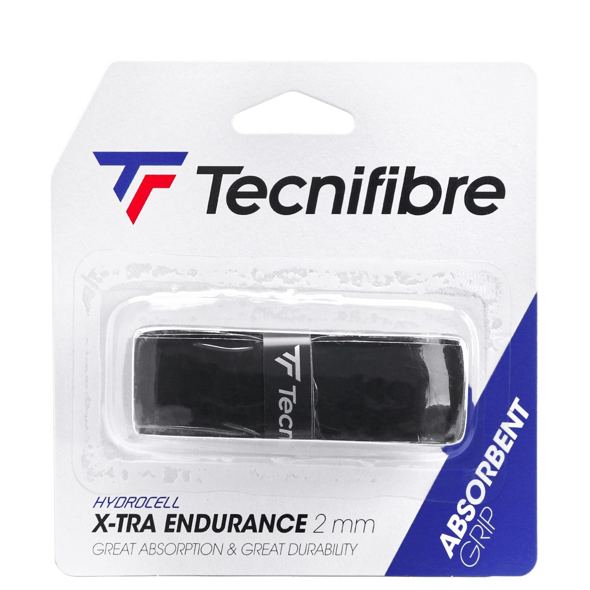 Cushion Grip TecniFibre X-Tra Endurance Preto - 2.0mm